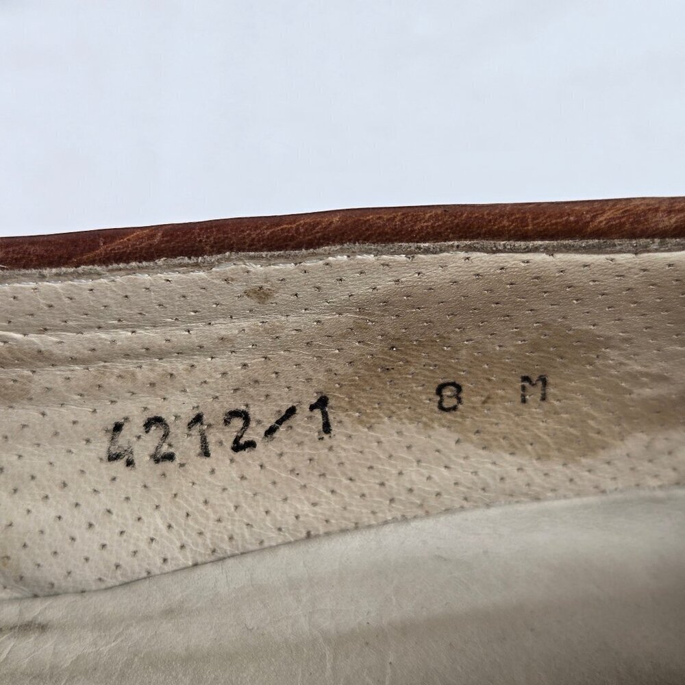 Alfani US Women's Size 10 Brown Basketweave Loafer Almond Shaped Toe Slip On - Picture 12 of 13